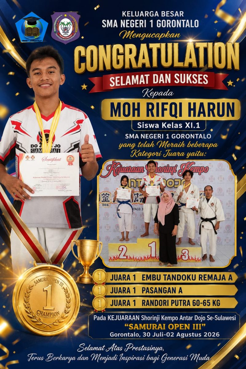TIGA EMAS UNTUK SMANSA