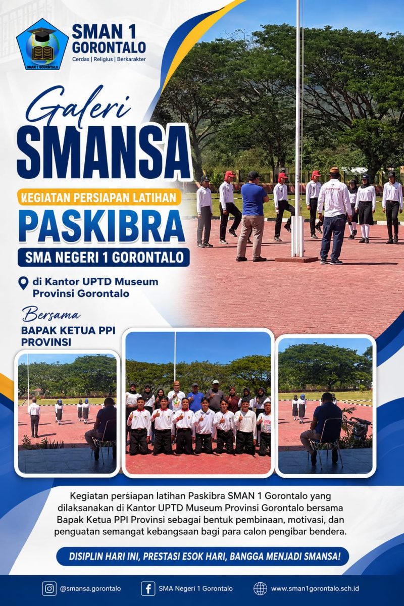Persiapan latihan paskibra